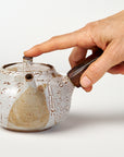 Side Handle Teapot - Shino Medium