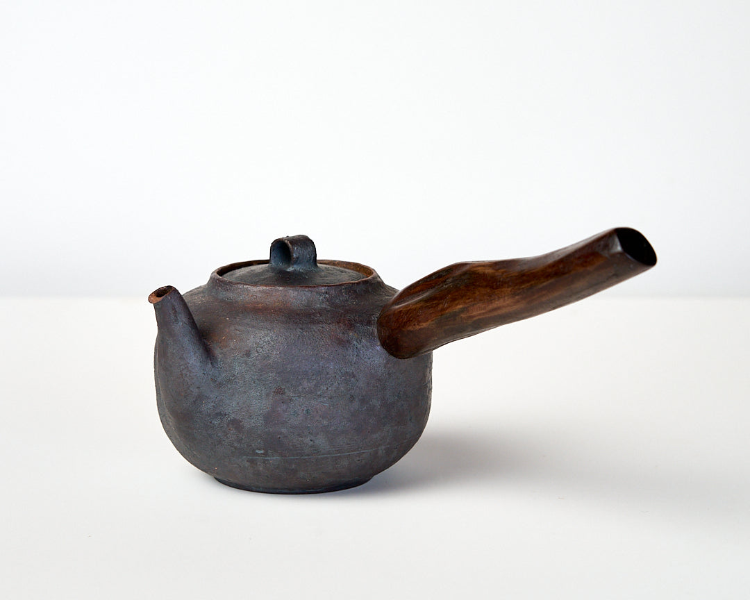 Side-handle Teapot - Dark medium