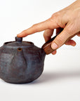 Side-handle Teapot - Dark medium