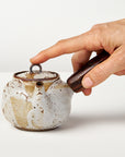 Side-handle Teapot - Shino - Small