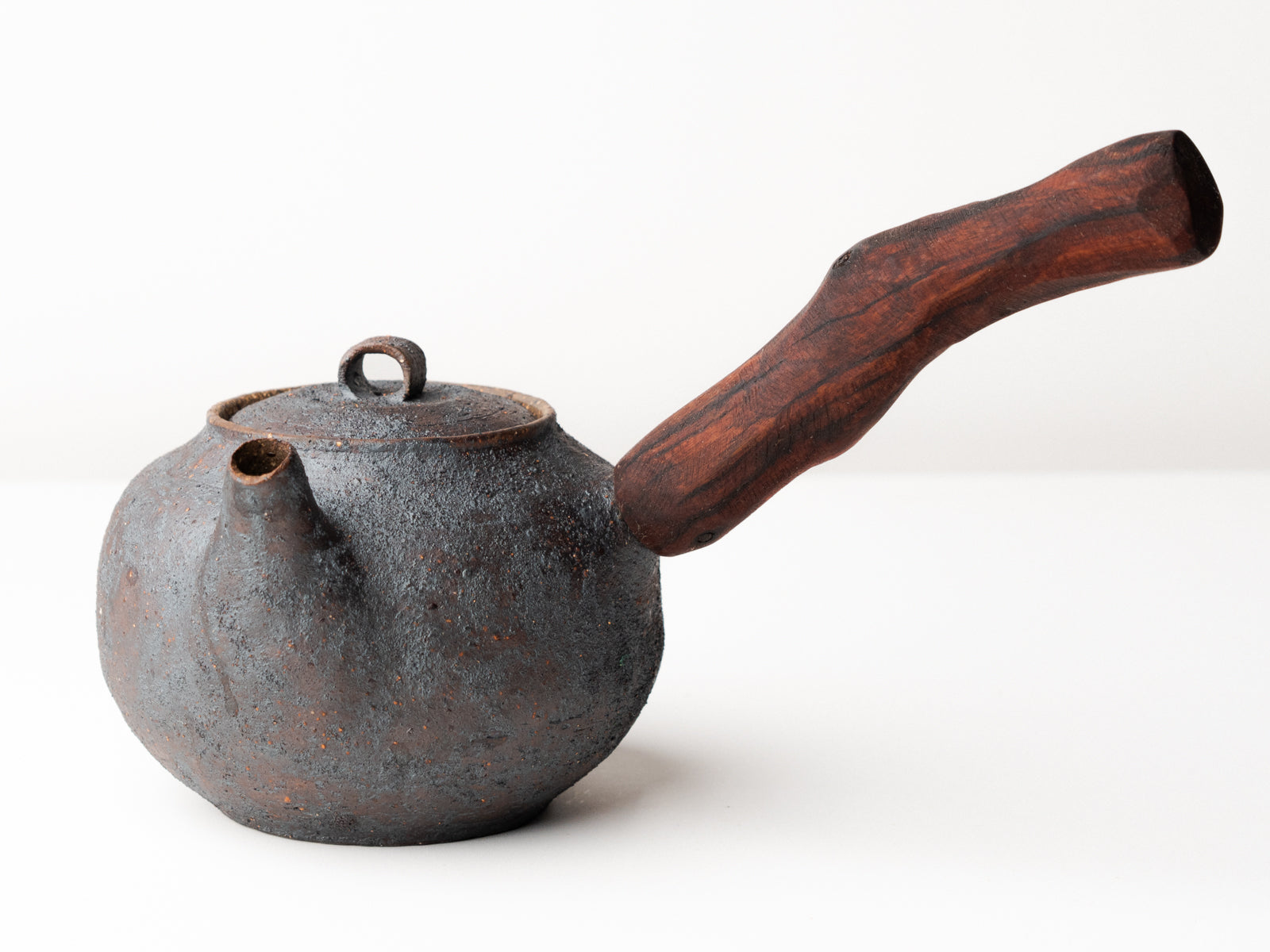 Side-handle Teapot - Black medium