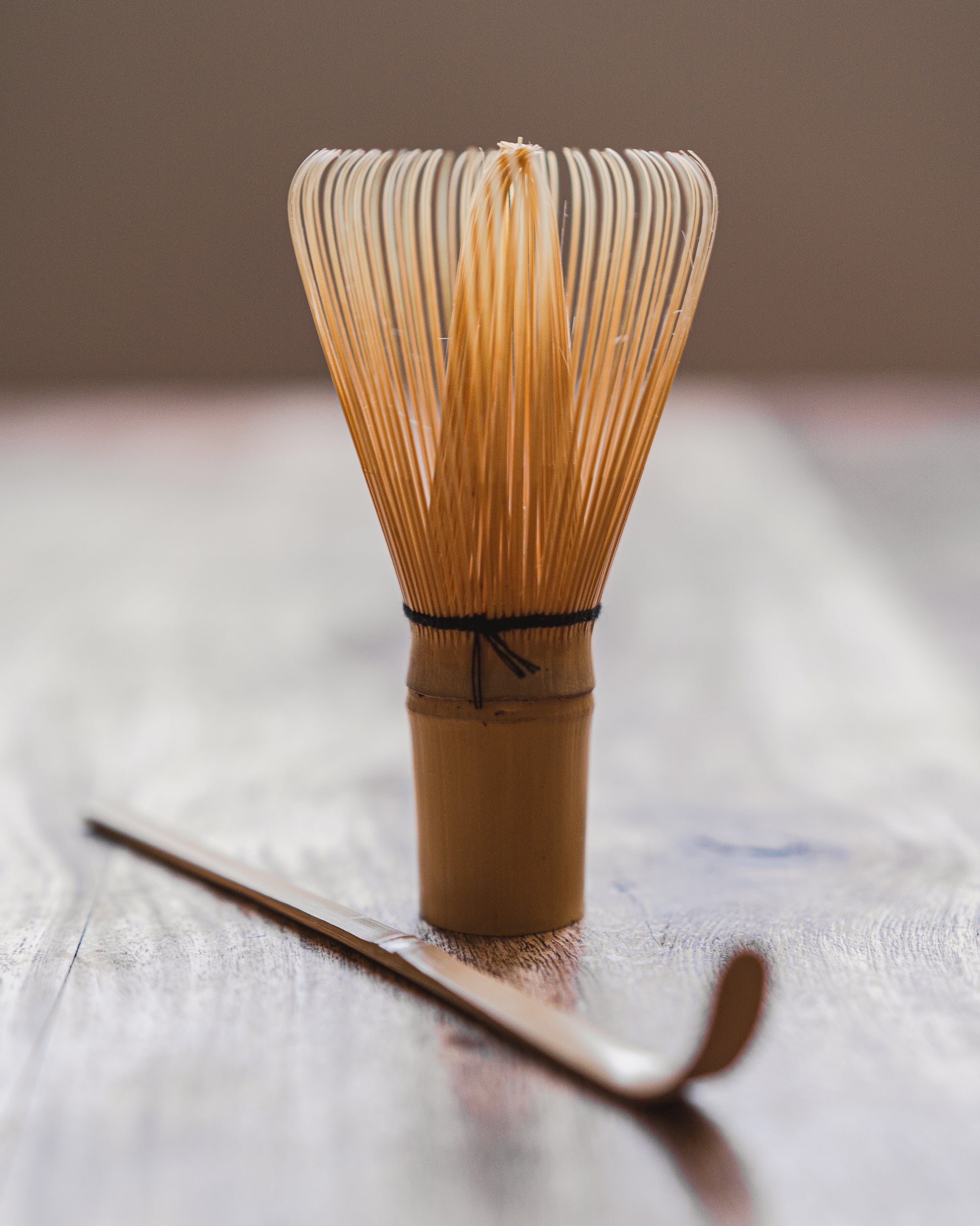 Bamboo Whisk + Free Bamboo Scoop